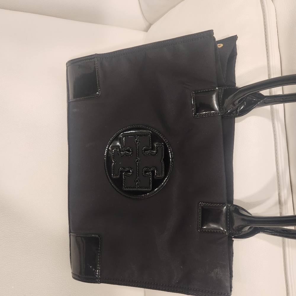 Tory burch black totes